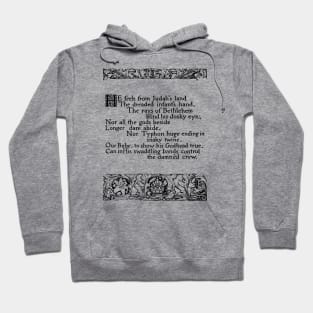 "On the Morning of Christ's Nativity" (Milton) Hoodie